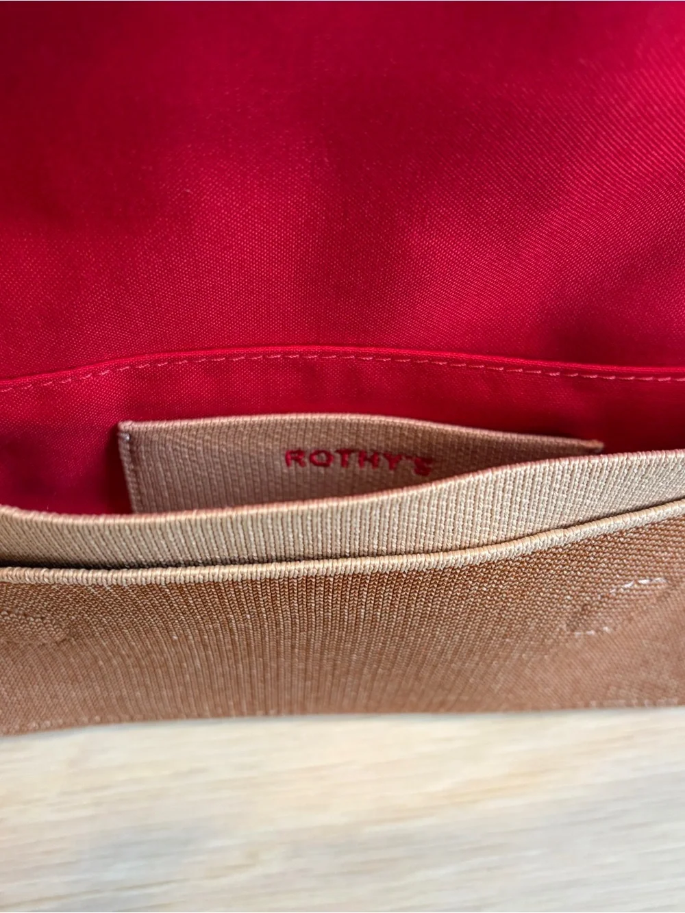 NWOT Rothy’s belt bag in biscotti brown